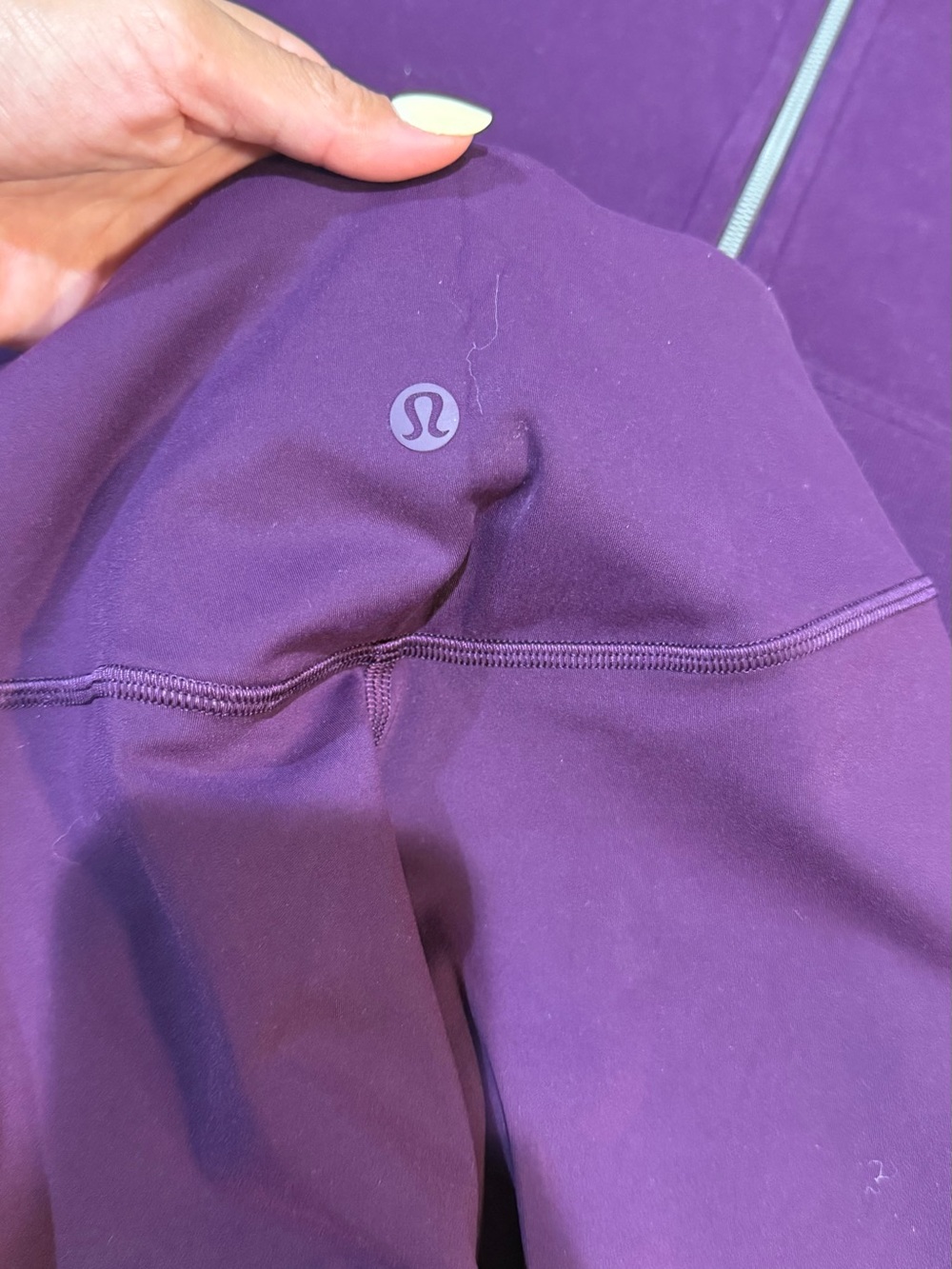 lululemon athletica Kids Deep Purple Hoodie, Leggings & Sports Bra Set - Picture 5 of 8